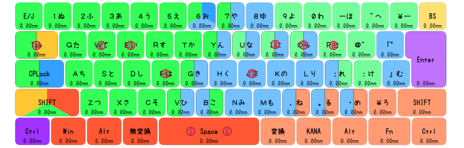 運指表画像